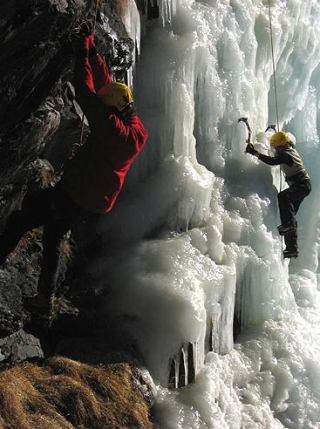 Escalada en hielo 